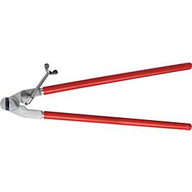 Falzaufbiegezange D396 L. 680mm Schlitz-B.10mm G.3, 15kg Tempergusskopf