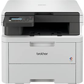 Farblaser Multifunktionsdrucker Brother DCP-L3520CDWE, 3 in 1, USB/WLAN, Auto-Duplex/Mobildruck, bis A4, inkl. Toner