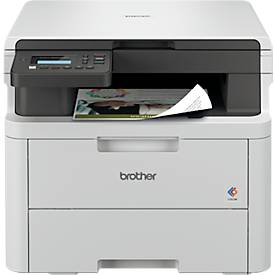 Farblaser Multifunktionsdrucker Brother DCP-L3520CDWE, 3 in 1, USB/WLAN, Auto-Duplex/Mobildruck, bis A4, inkl. Toner