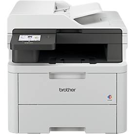 Farblaser Multifunktionsdrucker Brother DCP-L3560CDW, 3 in 1, USB/LAN/WLAN, Auto-Duplex/Mobildruck, bis A4, inkl. Toner