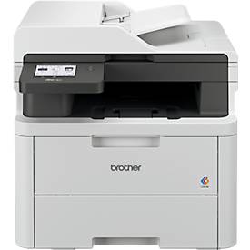 Farblaser Multifunktionsdrucker Brother MFC-L3740CDWE, 4 in 1, USB/LAN/WLAN, Auto-Duplex/Mobildruck, bis A4, inkl. Toner