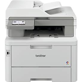 Farblaser Multifunktionsdrucker Brother MFC-L8340CDW, 4 in 1, USB/WLAN, Auto-Duplex/Mobildruck, bis A4, inkl. Toner