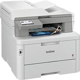Farblaser Multifunktionsdrucker Brother MFC-L8340CDW, 4 in 1, USB/WLAN, Auto-Duplex/Mobildruck, bis A4, inkl. Toner