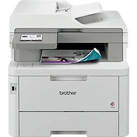 Farblaser Multifunktionsdrucker Brother MFC-L8390CDW, 4 in 1, USB/LAN/WLAN, Auto-Duplex/Mobildruck, bis A4, inkl. Toner