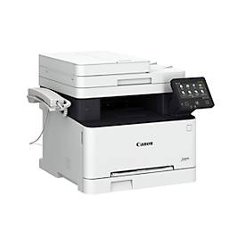 Farblaser Multifunktionsdrucker Canon i-SENSYS MF657Cdw, 4-in-1, USB/LAN/WLAN, Auto-Duplex/Mobildruck/Cloud, bis A4, schwarz-weiß