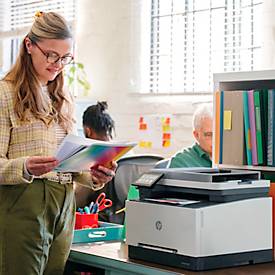 Farblaser-Multifunktionsdrucker HP Color LaserJet Pro MFP 3302fdng, 4-in-1, Auto-Duplex, USB/LAN, bis A4, inkl. Toner
