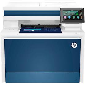 Farblaser-Multifunktionsdrucker HP Color LaserJet Pro MFP 4302fdn, 4-in-1, USB/LAN, Auto-Duplex, Mobildruck, bis A4, inkl. 4 Tonerkartuschen