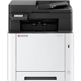 Farblaser-Multifunktionsdrucker KYOCERA ECOSYS MA2101cfx, 4-in-1, Duplex/Mobildruck, 21 Seiten/Min., USB/LAN/Micro-SD, bis A4, inkl. CMYK-Toner