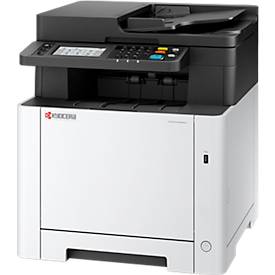 Farblaser-Multifunktionsdrucker KYOCERA ECOSYS MA2600cfx, 4-in-1, Duplex/Mobildruck, 26 Seiten/Min., USB/LAN/Micro-SD, bis A4, inkl. CMYK-Toner