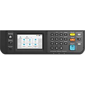 Farblaser-Multifunktionsdrucker KYOCERA ECOSYS MA2600cwfx, 4-in-1, Duplex/Mobildruck, 26 Seiten/Min., USB/LAN/WLAN/Micro-SD, bis A4, inkl. CMYK-Toner