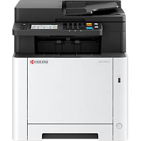 Farblaser-Multifunktionsdrucker KYOCERA ECOSYS MA2600cwfx/Plus, 4-in-1, USB/LAN/WLAN/Micro-SD, bis A4, Toner, 3 Jahre Kyocera Life Plus Garantie