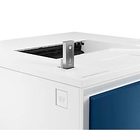 Farblaserdrucker HP Color LaserJet Pro 4202dw, USB/LAN/WLAN, Auto-Duplex, Mobildruck, bis A4, inkl. 4 Tonerkartuschen