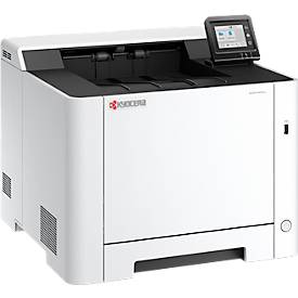 Farblaserdrucker KYOCERA ECOSYS PA2101cwx/Plus, Duplex/Mobildruck, 21 Seiten/Min., USB/LAN/WLAN/Micro-SD, bis A4, Toner, 3 Jahre Kyocera Life Plus Garantie