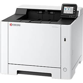 Farblaserdrucker KYOCERA ECOSYS PA2600cwx, Duplex/Mobildruck/Direktdruck, 1200 x 1200 dpi, 26 Seiten/Min., USB/LAN/WLAN/Micro-SD, bis A4, inkl. CMYK-Toner