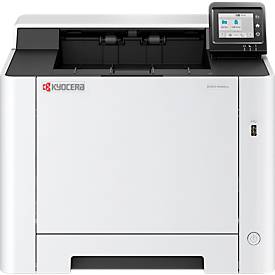 Farblaserdrucker Kyocera ECOSYS PA2600cx, Duplex/Mobildruck/Direktdruck, 1200 x 1200 dpi, 26 Seiten/Min., USB/LAN/Micro-SD, bis A4, inkl. CMYK-Toner