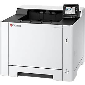 Farblaserdrucker Kyocera ECOSYS PA2600cx/Plus, Duplex/Mobildruck, 26 Seiten/Min., USB/LAN/Micro-SD, bis A4, Toner, 3 Jahre Kyocera Life Plus Garantie