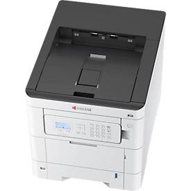 Farblaserdrucker Kyocera ECOSYS PA3500cx/Plus, LCD-Bedienfeld, 35 S./Min., 1.200 × 1.200 dpi, bis A4, Duplexdruck, weiß