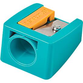 Farbstift Staedtler Noris junior, 3 in 1, Kartonetui, 6 sortierte Farben + Spitzer