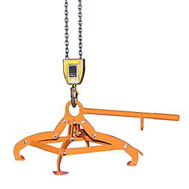 Fassgreifer 4P-D220, 9 kg, orange (RAL 2000)