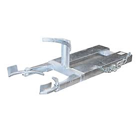 Fassheber BAUER FH-I, Stahl, für 120 l Fässer, 300 Tragkraft, B 505 x T 1330 x H 380 mm, verzinkt