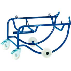 Fasskipper für 200-Liter-Fass, mit 4 Rollen