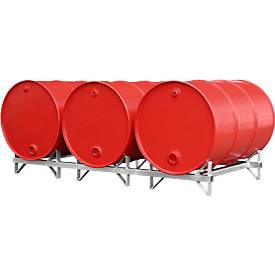 Fasspalette für 3 x 200 l Fass