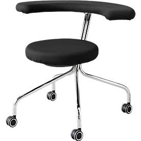 Fauteuil pivotant ROVO TWIST, noir