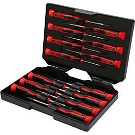 Feinmechanik-Schraubendreher-Satz PH, Schlitz, Torx, 14-tlg