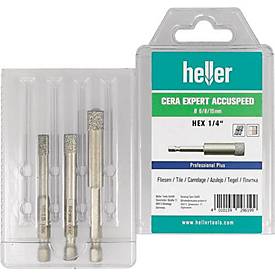 Feinsteinzeugbohrer Cera Expert Accuspeed 3-tlg.D.6,8,10mm Schaft
