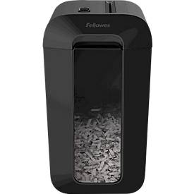 Fellowes® Aktenvernichter AutoMax 450C, Partikelschnitt 4 x 38 mm, P-4 + GRATIS Aktenvernichter Powershred LX65, Partikelschnitt 4 x 40 mm, P-4