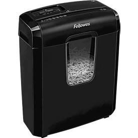 Fellowes Aktenvernichter Powershred 6C, 4 x 35 mm Partikelschnitt, für Home Office