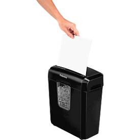 Fellowes Aktenvernichter Powershred 6C, 4 x 35 mm Partikelschnitt, für Home Office