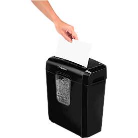 Fellowes Aktenvernichter Powershred 6C, 4 x 35 mm Partikelschnitt, für Home Office