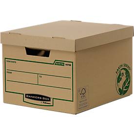 Fellowes Archivschachteln Bankers Box® Earth, passend f. 4 Archivschachteln, 10 Stück
