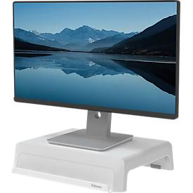 Fellowes Breyta Monitorstand, weiß, höhenverstellbar
