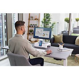 Fellowes Breyta Monitorstand, weiß, höhenverstellbar