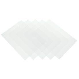 Fellowes Deckblatt PVC, transparent, DIN A4, für Draht- und Plastikbindemaschinen, 150 µm, 100