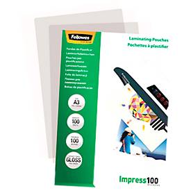 FELLOWES Laminierfolien, DIN A3, 100 mic., 100 Stück