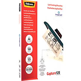 FELLOWES Laminierfolien, DIN A4, 125 mic., 100 Stück