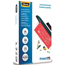 FELLOWES Laminierfolien, DIN A4, 175 mic., 100 Stück