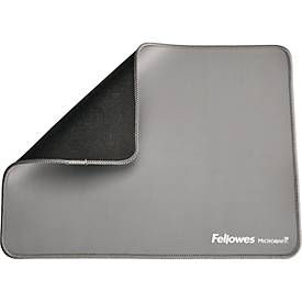 Fellowes Mauspad Breyta XL, Flachnahtkanten, Microban®-Schutz, Gummi, B 280 x T 210 x H 2,5 mm, grau
