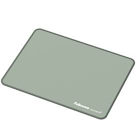 Fellowes Mauspad Breyta XL, Flachnahtkanten, Microban®-Schutz, Gummi, B 280 x T 210 x H 2,5 mm, salbeigrün