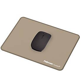 Fellowes Mauspad Breyta XL, Flachnahtkanten, Microban®-Schutz, Gummi, B 280 x T 210 x H 2,5 mm, sandbeige