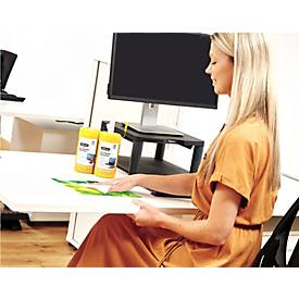 Fellowes Mauspad, Design Blätter, 85 % PCR-Material, B 203 x T 2 x H 228 mm, grün
