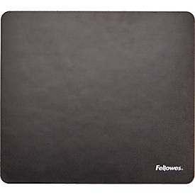 Fellowes Mauspad, Design Schwarz, 85 % PCR-Material, B 203 x T 2 x H 228 mm, schwarz