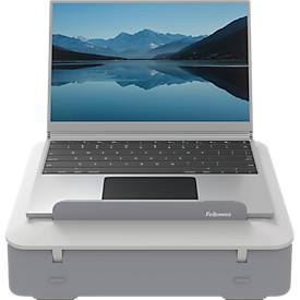 Fellowes® Notebooktasche Breyta Toolbox, bis 14 Zoll, Zylinderschloss, Laptopständer, ABS, weiß