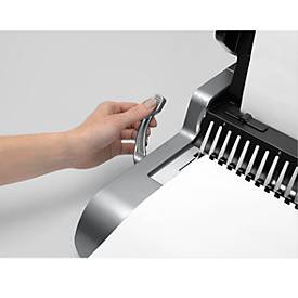 Fellowes Plastikbindegerät Quasar-E, Stanzkap. 25 Blatt, Bindekapazität 500 Blatt