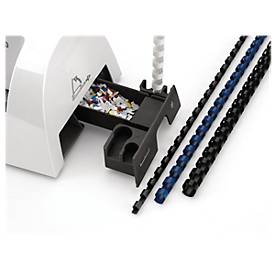 Fellowes Plastikbindegerät Starlet 2+, Stanzleistung 12 Blatt, 120 Blatt Bindekap.