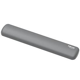 Fellowes Tastatur-Handgelenkauflage Breyta, für kompakte Tastaturen, mit Microban®-Schutz, Gummi, L 320 x B 60 x H 17,5 mm, grau