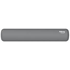 Fellowes Tastatur-Handgelenkauflage Breyta, für kompakte Tastaturen, mit Microban®-Schutz, Gummi, L 320 x B 60 x H 17,5 mm, grau